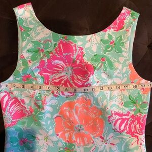 Lilly Pulitzer Floral Dress - Pink, Orange, Green